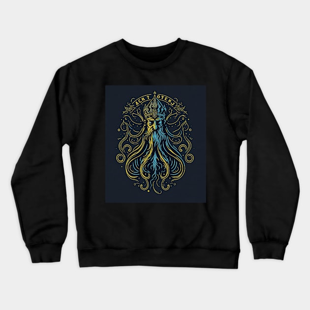 Ancient king t-shirt Crewneck Sweatshirt by jzone_05